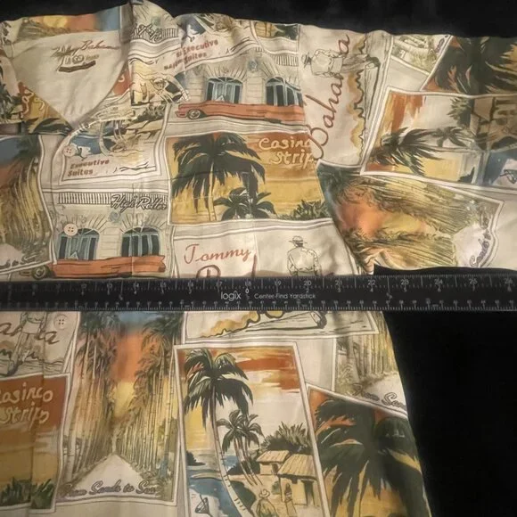 Tommy Bahama Las Vegas Casino Strip Silk Camp Shirt - Picture 4 of 7